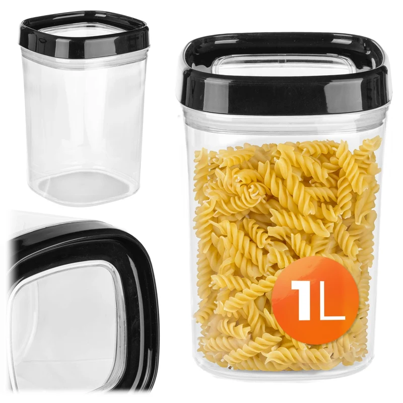Contenitore per alimenti Kadax con coperchio da 1 litro per la conservazione