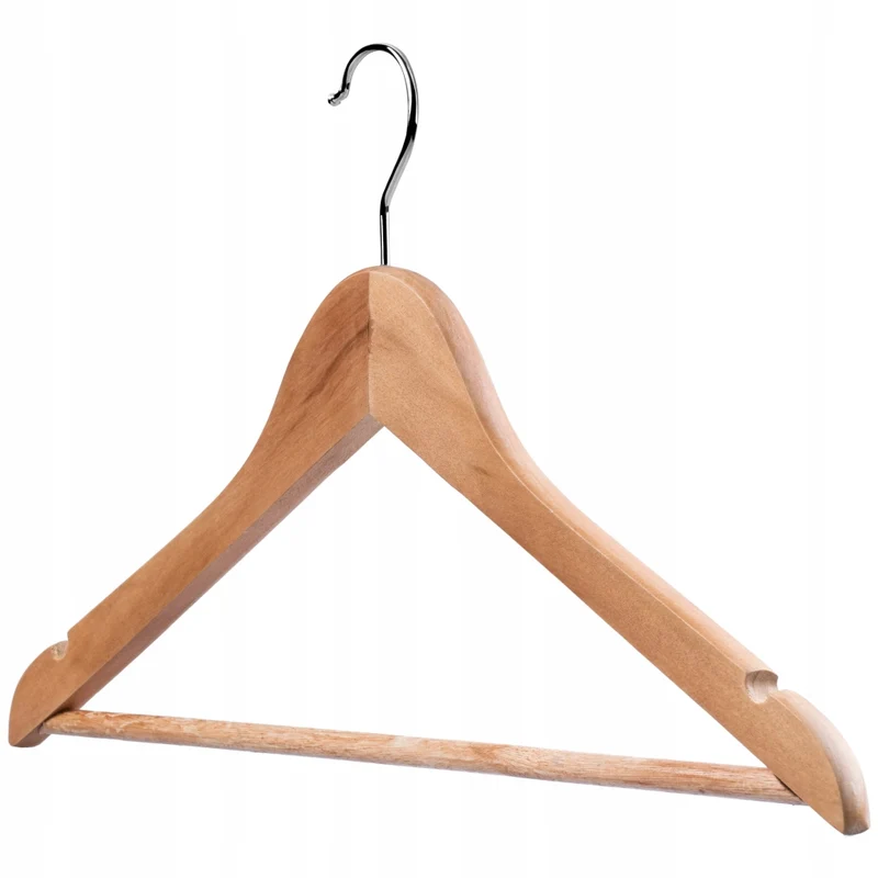 Appendiabiti in legno KADAX per giacche, appendiabiti, armadio, robusto